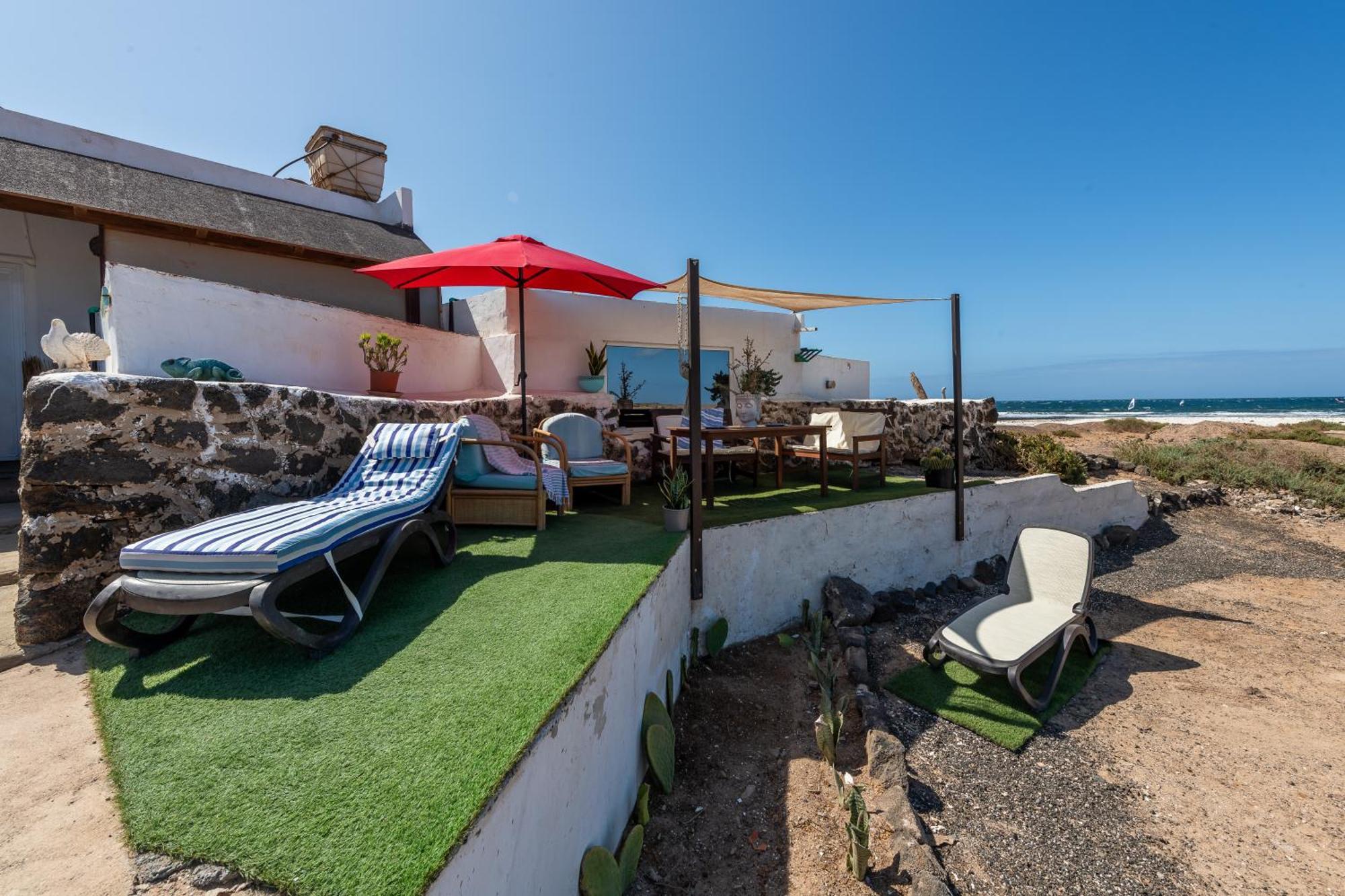 Ferienwohnung Casa Cueva La Oliva Exterior foto